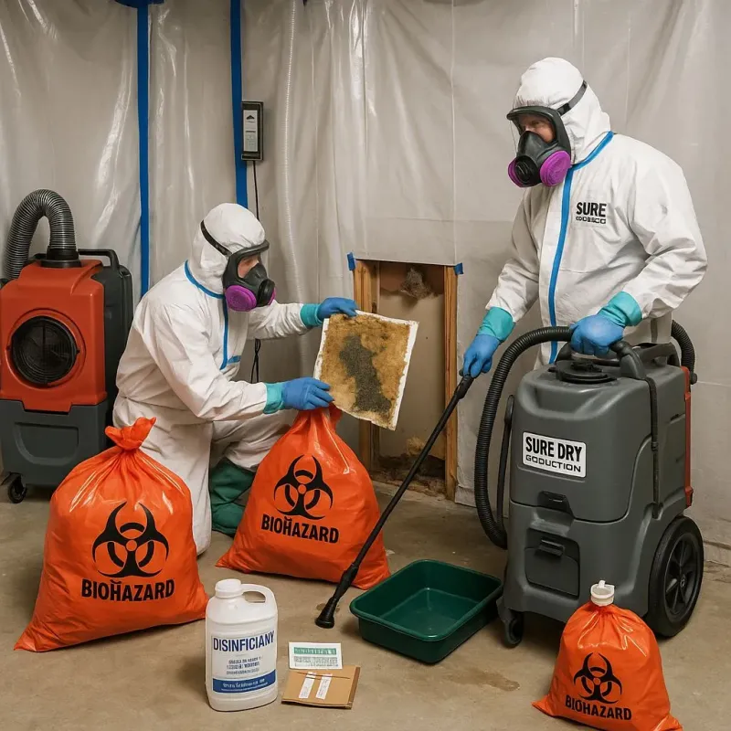 Contaminated Water Handling Protocols process in Pitt County, NC