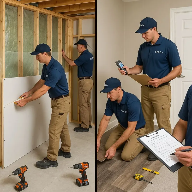 Repairs and Reconstruction process in Pitt County, NC